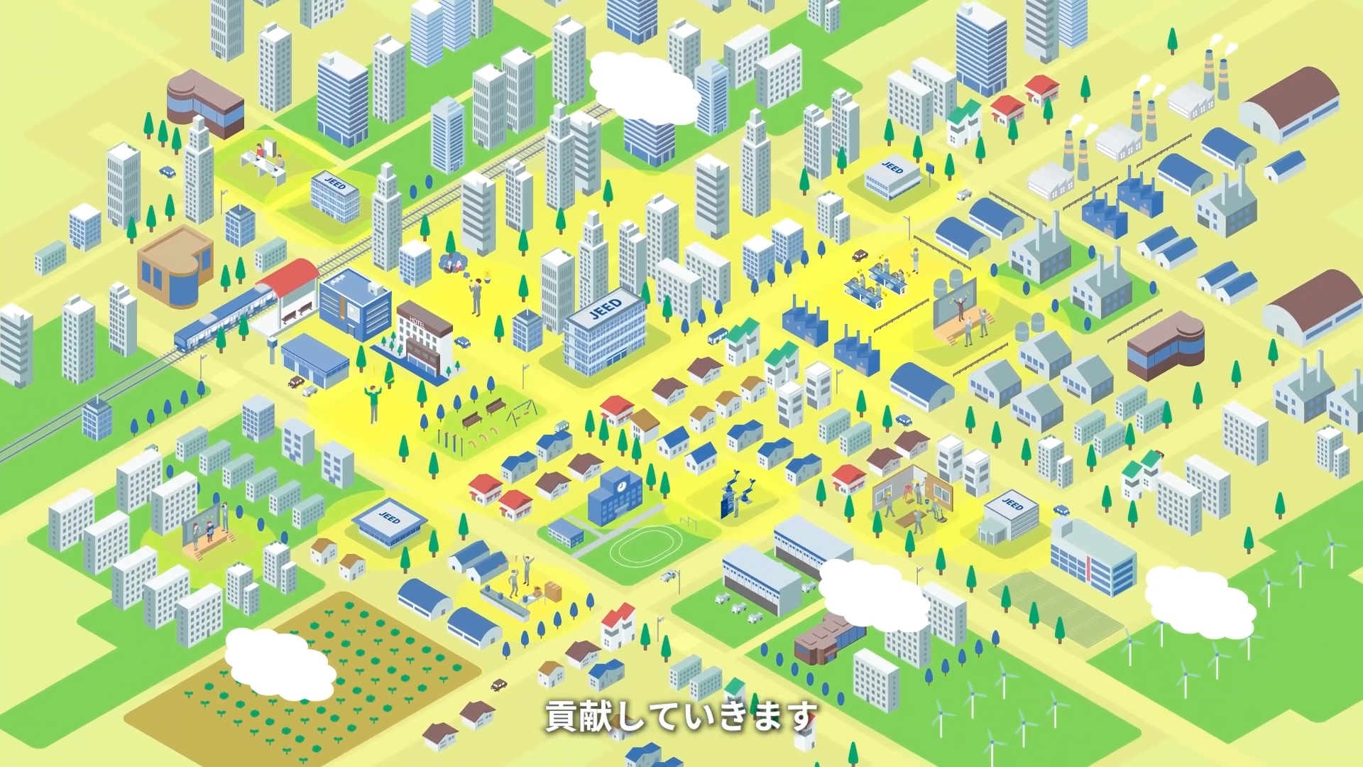 JEED(ジード) 組織紹介動画のスチル