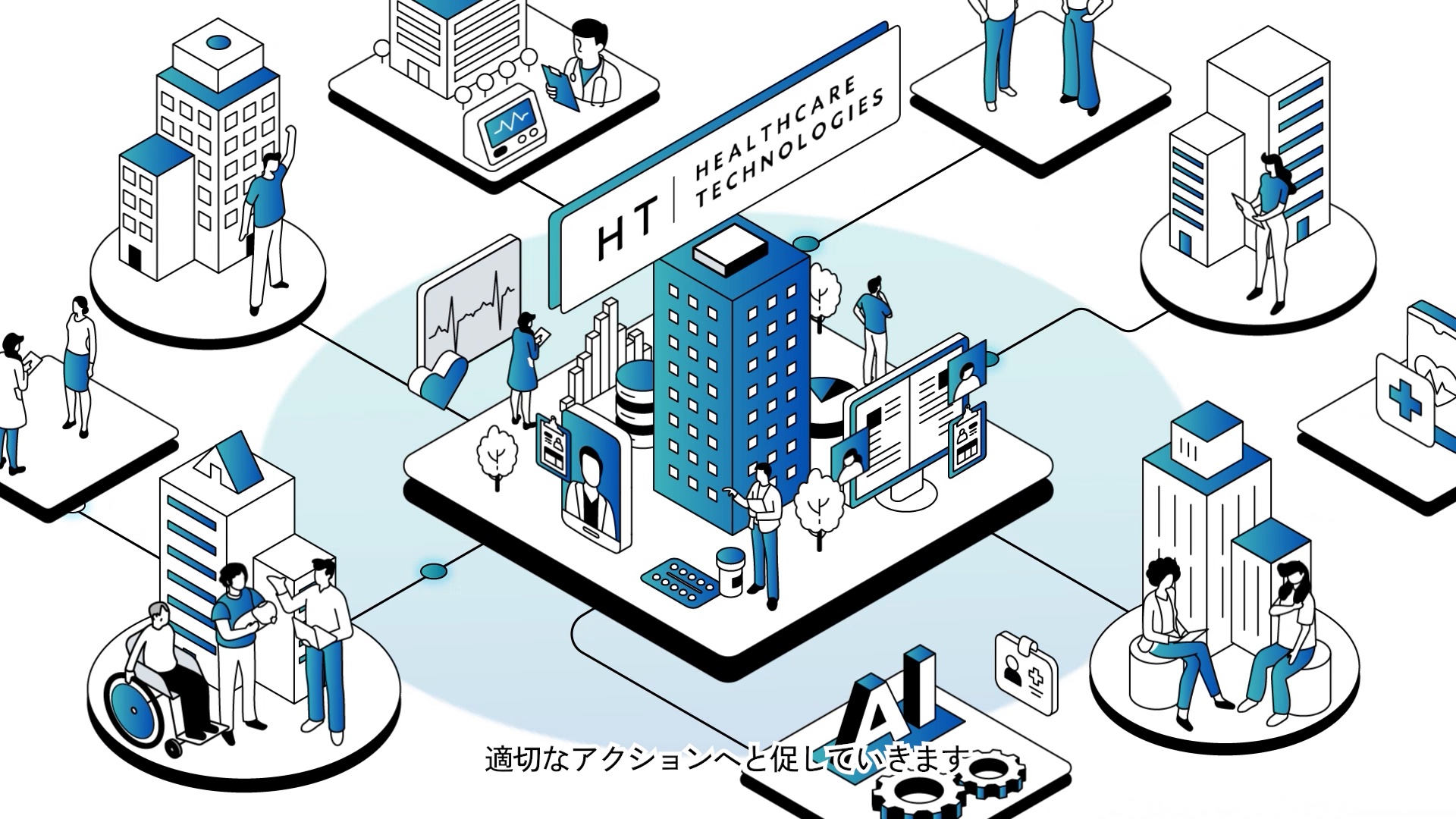 ヘルスケアテクノロジーズ様 コンセプト動画の実績